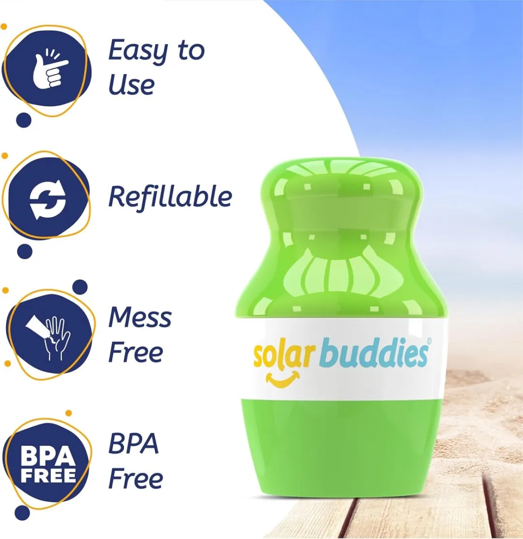 AMICI Cosmetics Solar Buddies Frankie Green Zonnebrandroller 100ml
