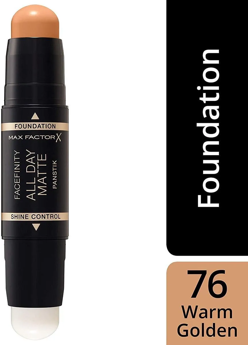 Max Factor Facefinity All Day Matte Panstik 76 Warm Golden - 3ml