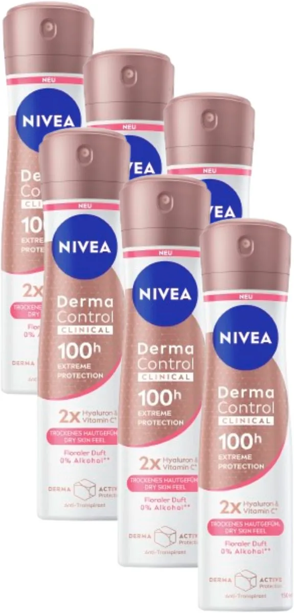 NIVEA Derma Control Clinical Ultra Even Tone Deodorant Spray 100u