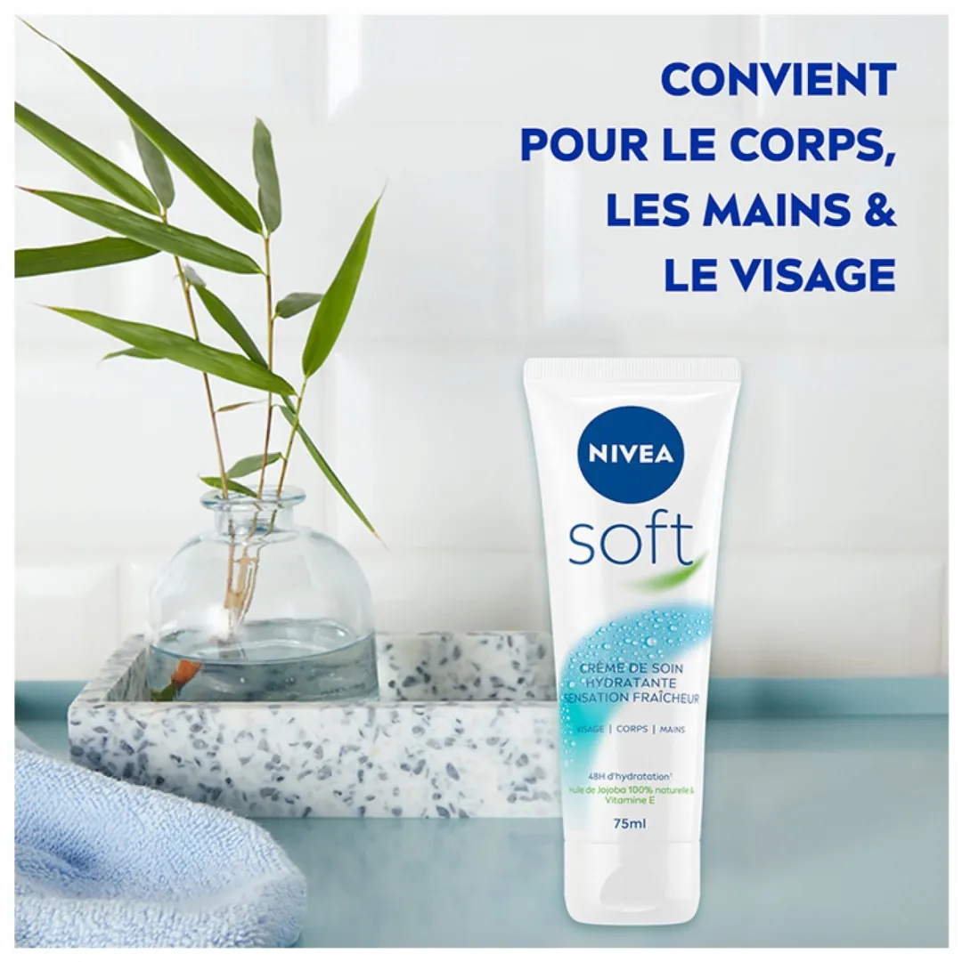 NIVEA Soft Bodycrème 75ml - afbeelding 6 van 6
