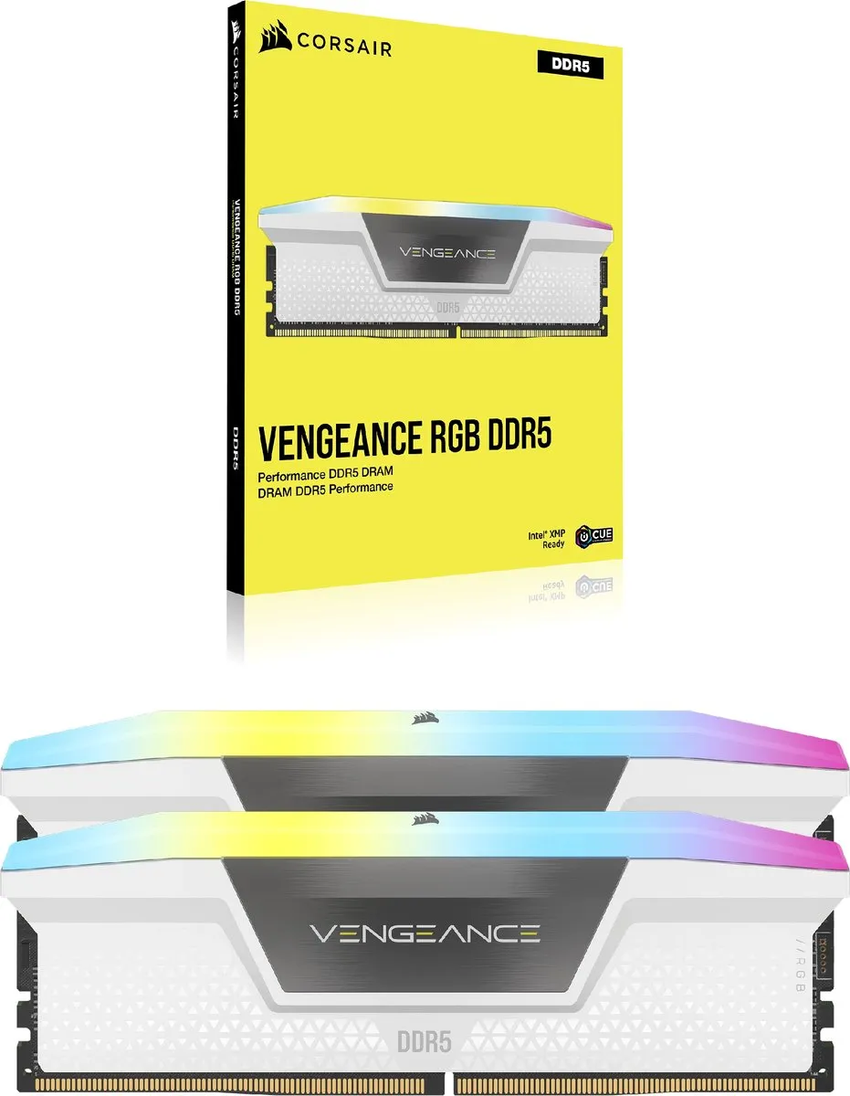 Corsair Vengeance RGB CMH32GX5M2E6000C36W DDR5 32GB 6000MHz