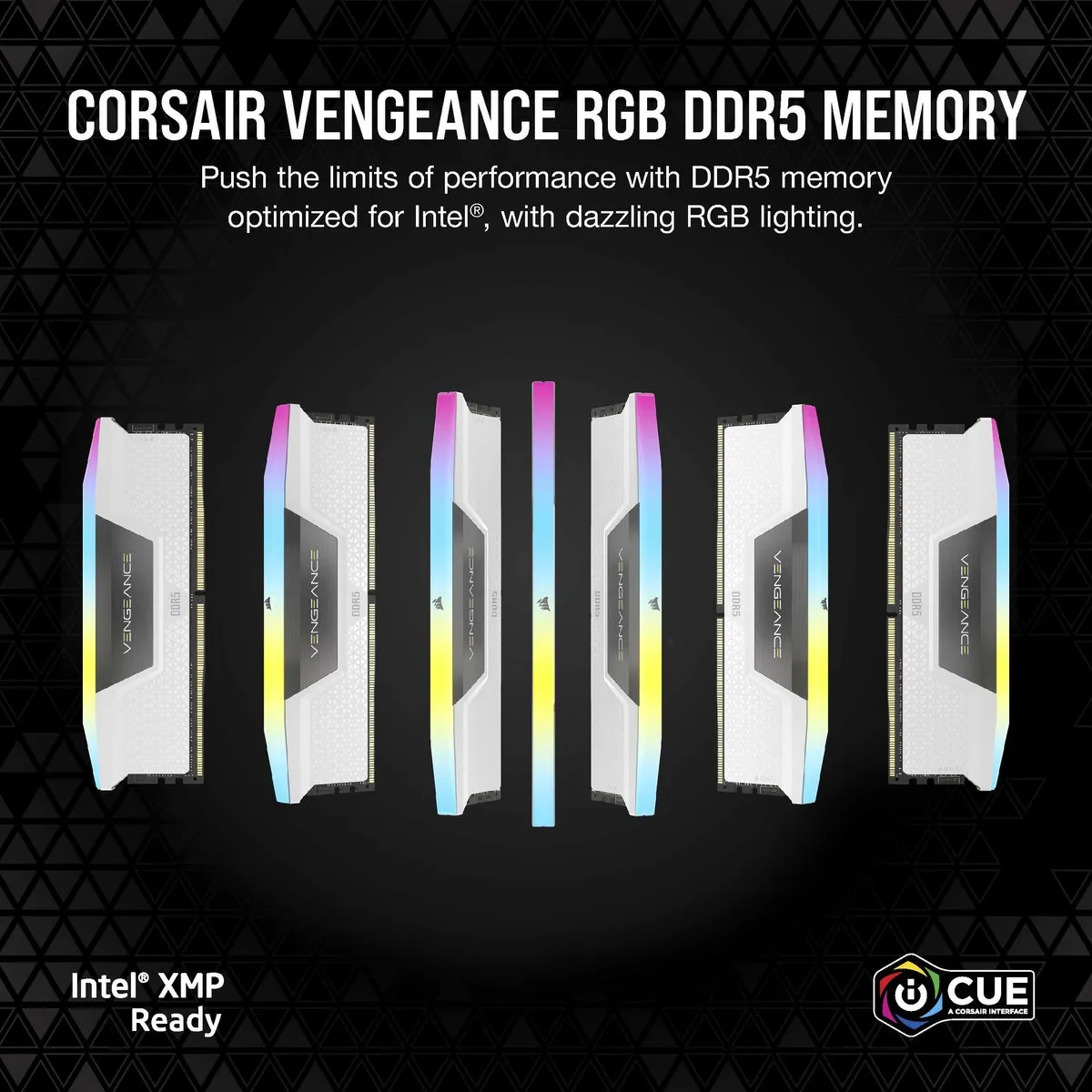 Corsair Vengeance RGB CMH32GX5M2E6000C36W DDR5 32GB 6000MHz