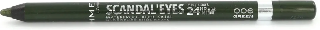 Rimmel ScandalEyes Kohl Kajal Waterproof Oogpotlood 006 Groen