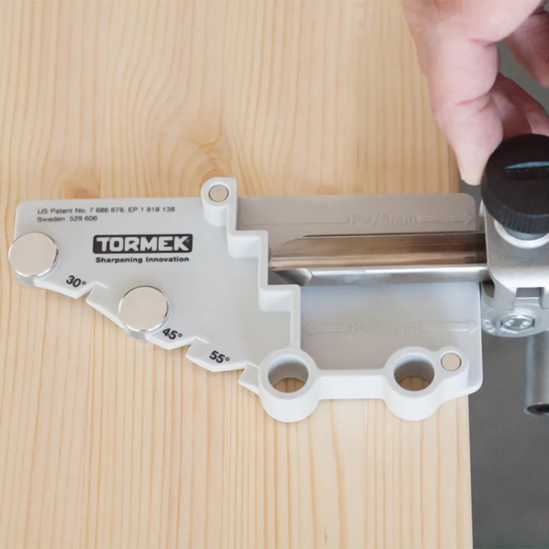 Tormek Hoekinstelmal voor Houtdraaibeitels