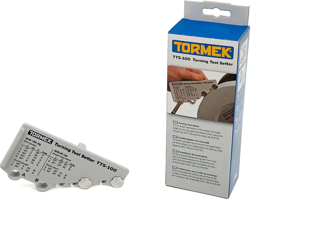 Tormek Hoekinstelmal voor Houtdraaibeitels