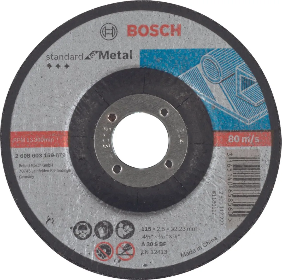 Bosch Professional Doorslijpschijf A 30 S BF 115mm Metaal