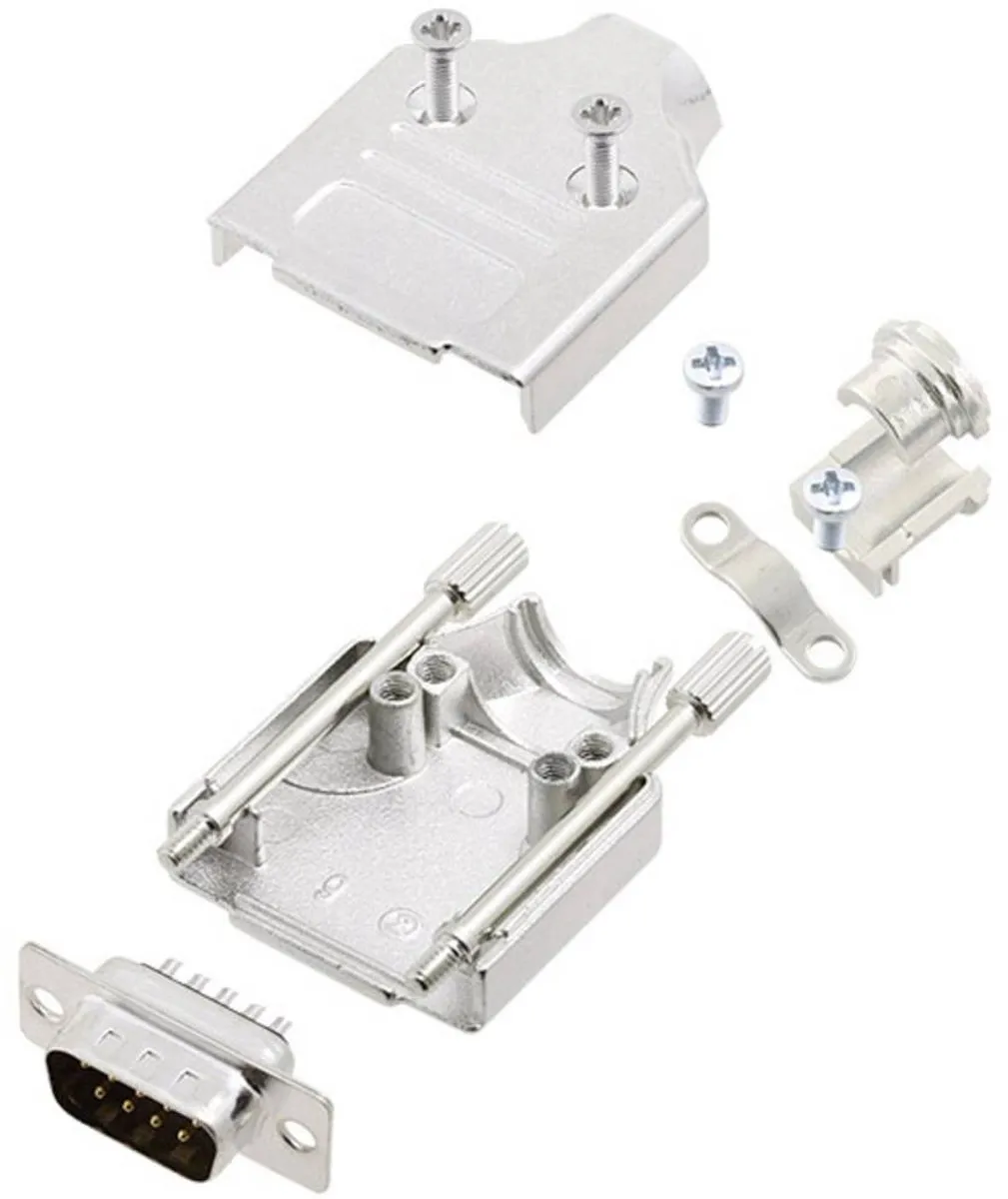 Amphenol L17MHDM15+L717SDA15P D-sub Male Connector-set 15-polig