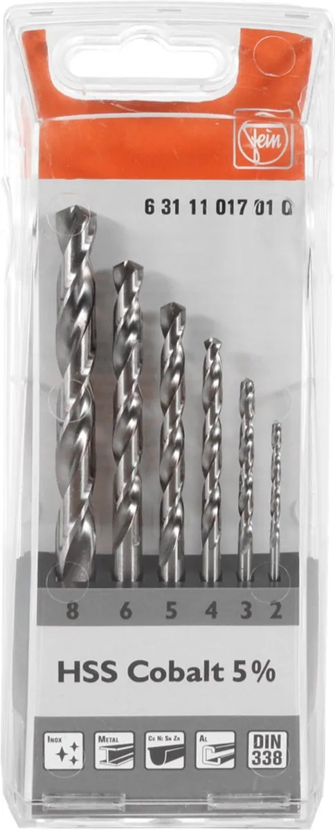 Fein 63111017010 Schroefboorset - Hout