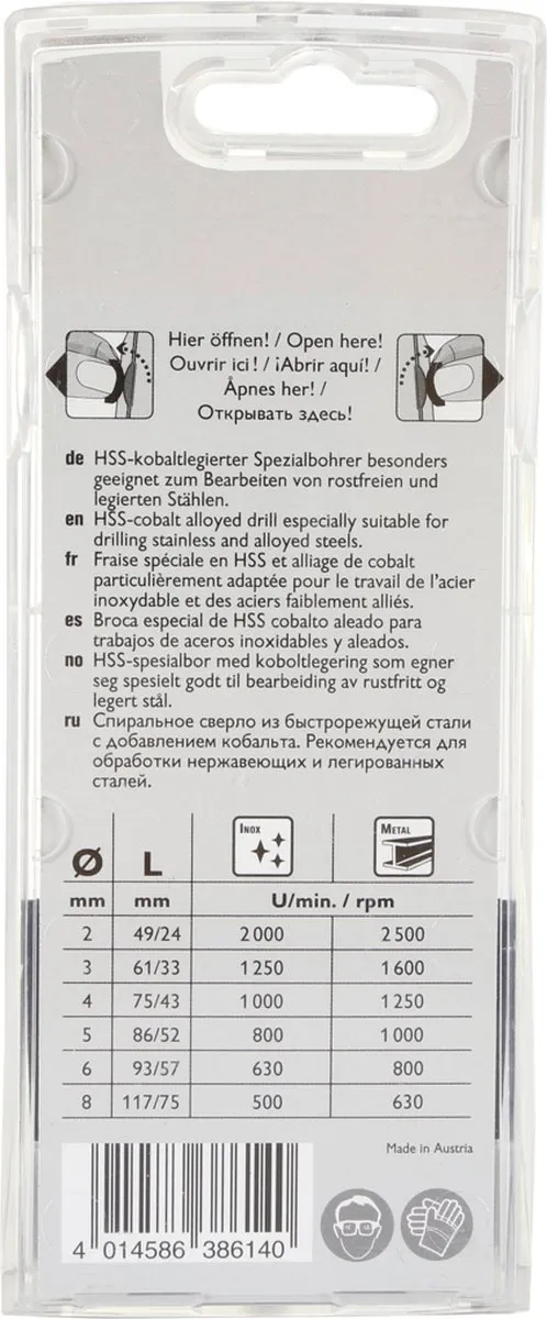 Fein 63111017010 Schroefboorset - Hout - afbeelding 6 van 6