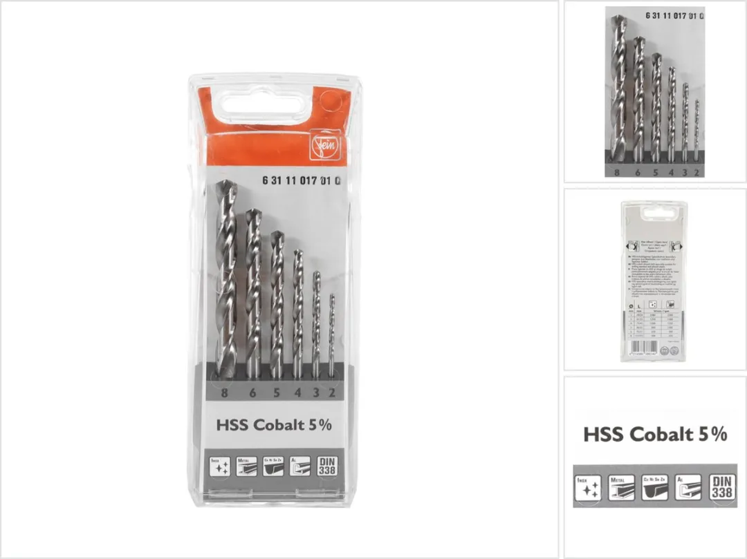 Fein 63111017010 Schroefboorset - Hout