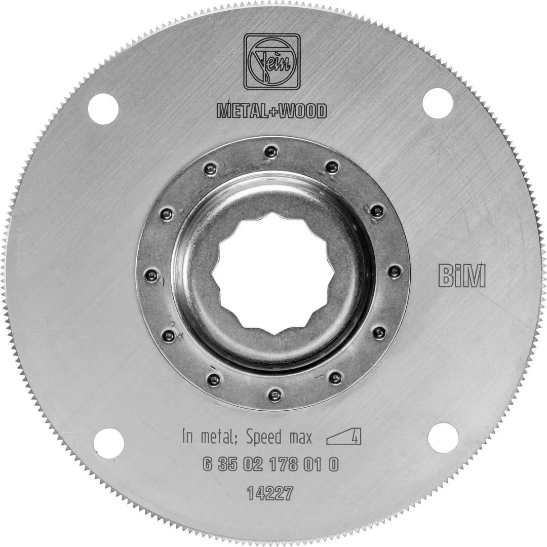 Fein 63502178050 HSS Cirkelzaagblad - Zeskant - 100mm - 5 Stuks