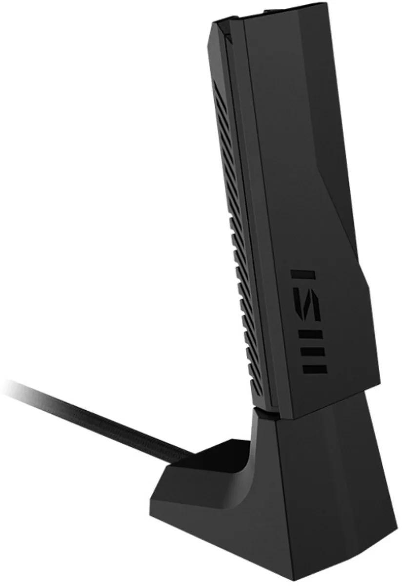 MSI BE6500 WiFi7 USB Stick - 2880 Mbit/s - Zwart