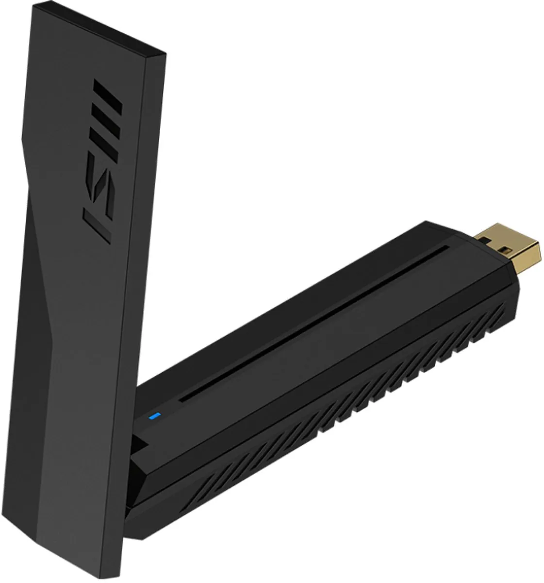 MSI BE6500 WiFi7 USB Stick - 2880 Mbit/s - Zwart
