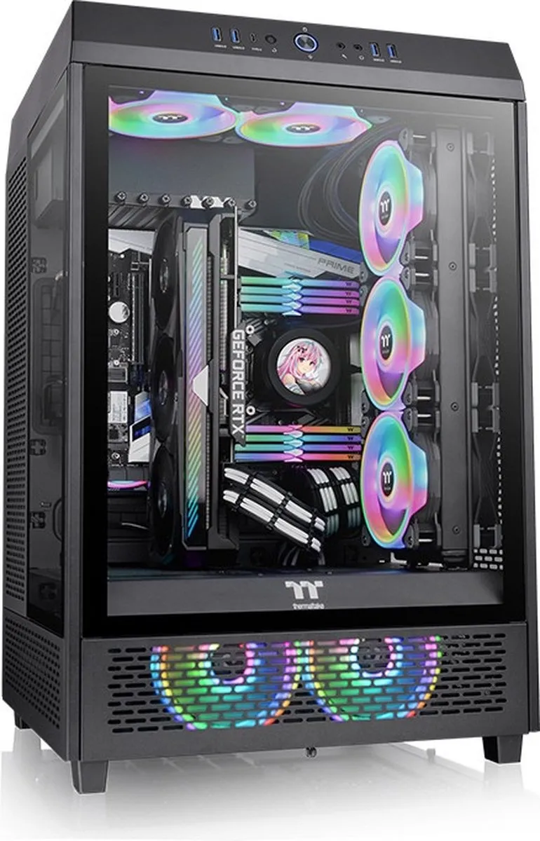 Thermaltake The Tower 500 ATX Behuizing - Zwart