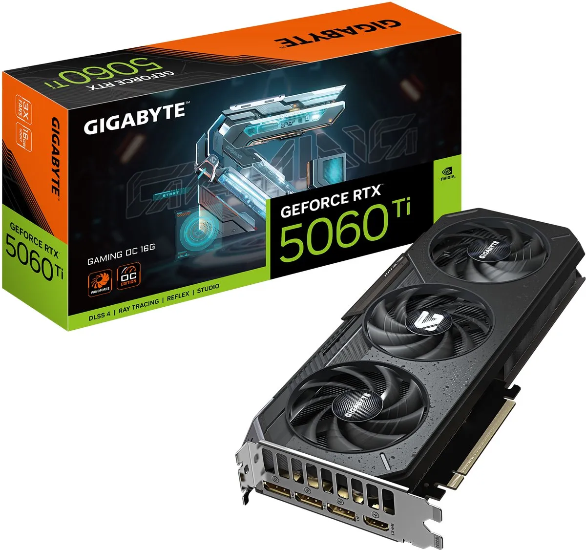 Gigabyte GeForce RTX 5060 Ti GV-N506TGAMING OC-16GD