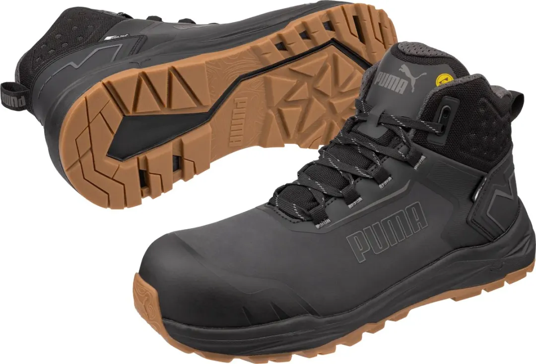 PUMA Fusion CTX Hoog S7S ESD HRO SR 63561 Werkschoenen - Grijs