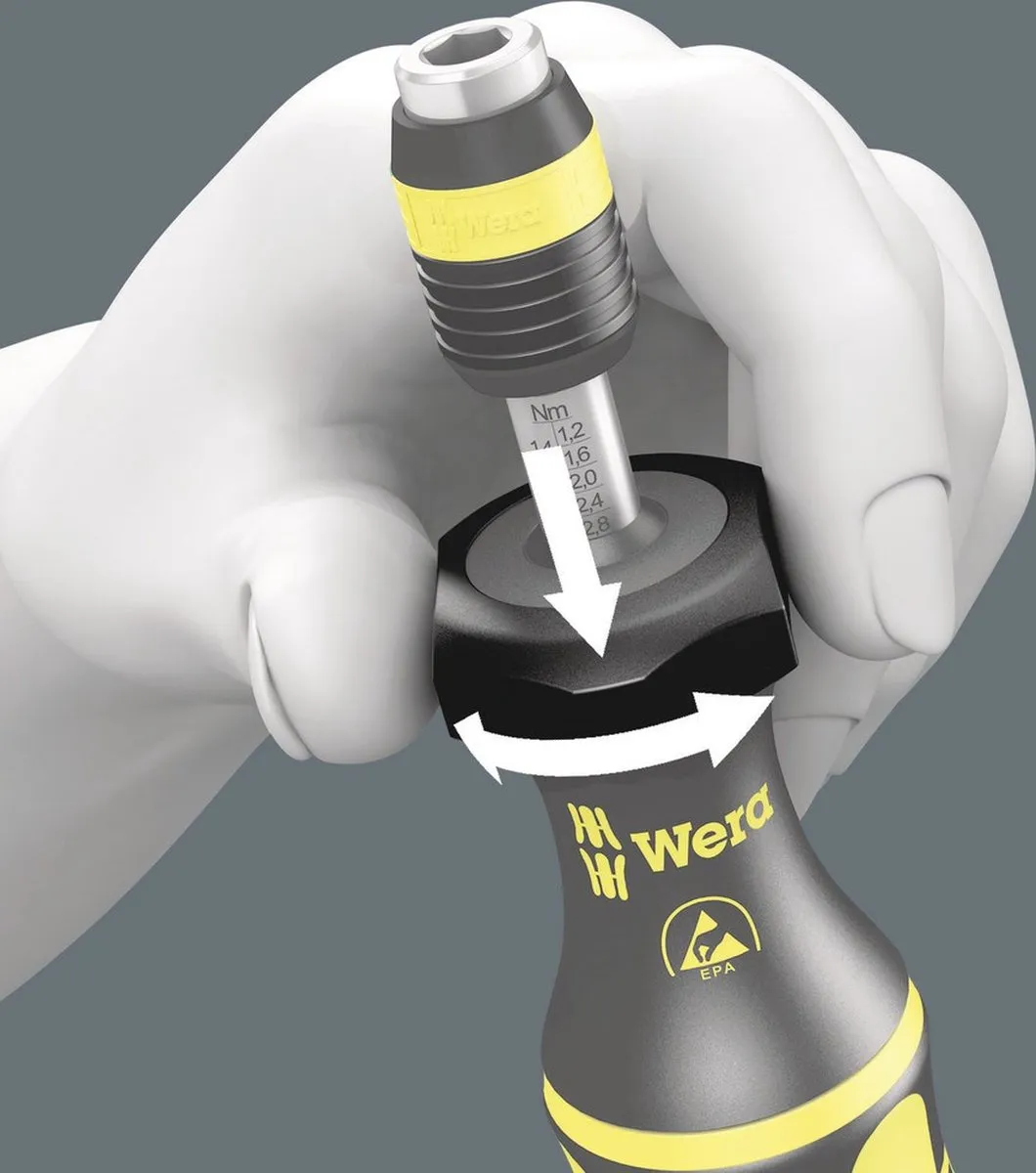 Wera ESD Momentschroevendraaier 0.9-1.5 Nm