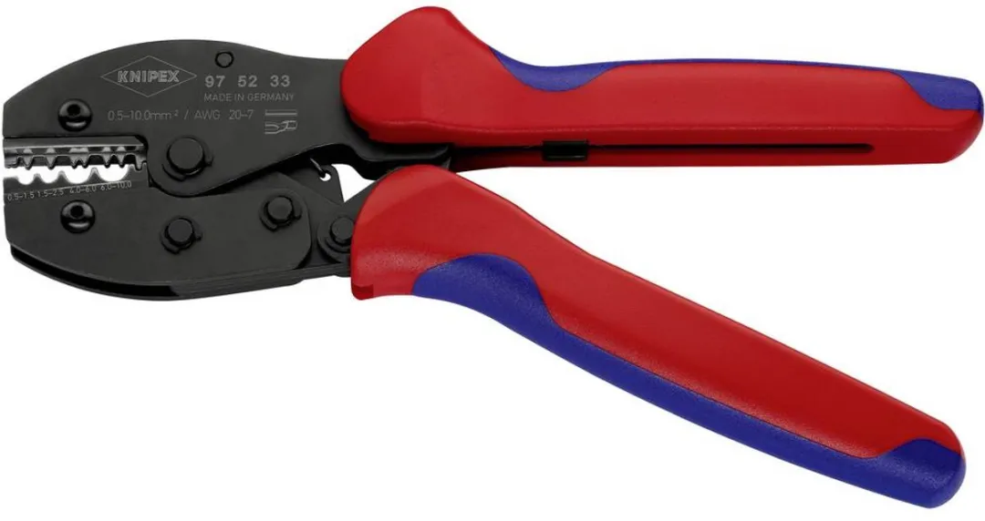 Knipex PreciForce 97 52 33 Krimptang - Ongeïsoleerd - 1x