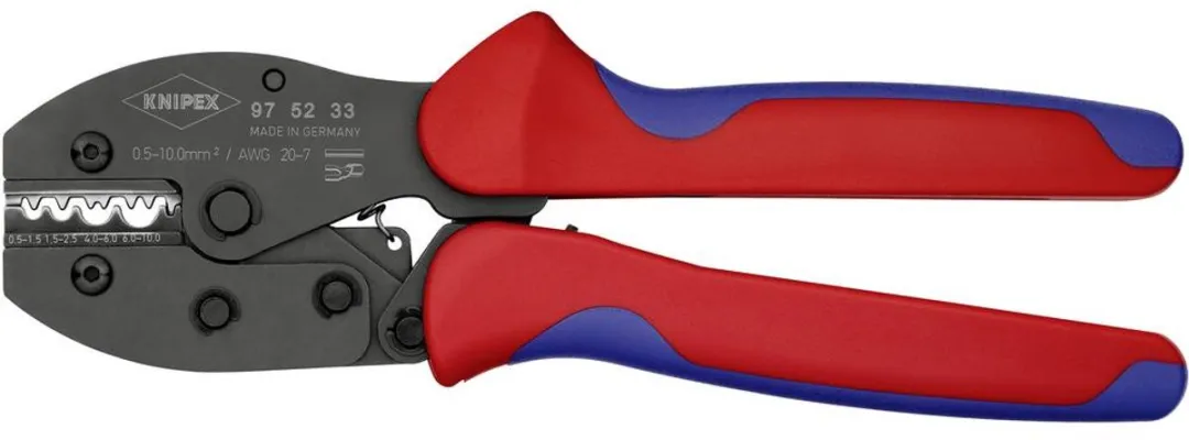 Knipex PreciForce 97 52 33 Krimptang - Ongeïsoleerd - 1x