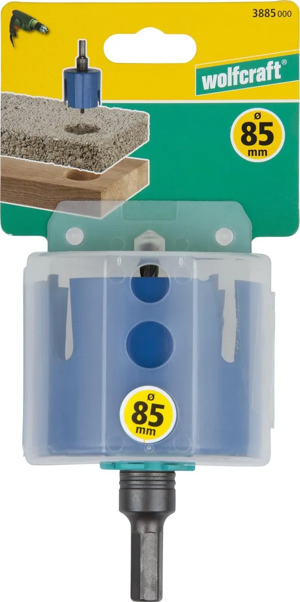 Wolfcraft Universele Gatenzaag 85mm - 3885000