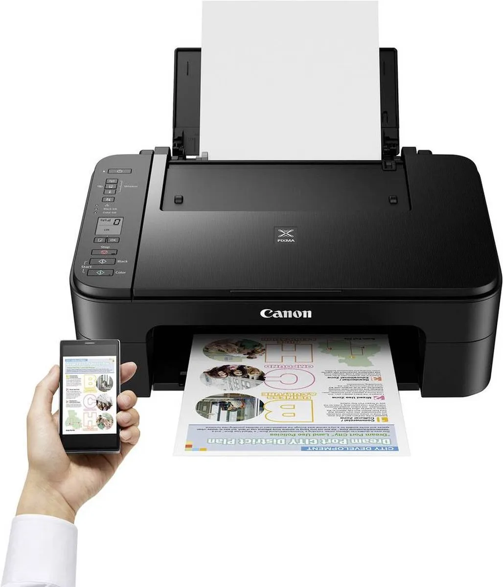 Canon PIXMA TS3350 All-in-One Printer - Zwart - afbeelding 2 van 6