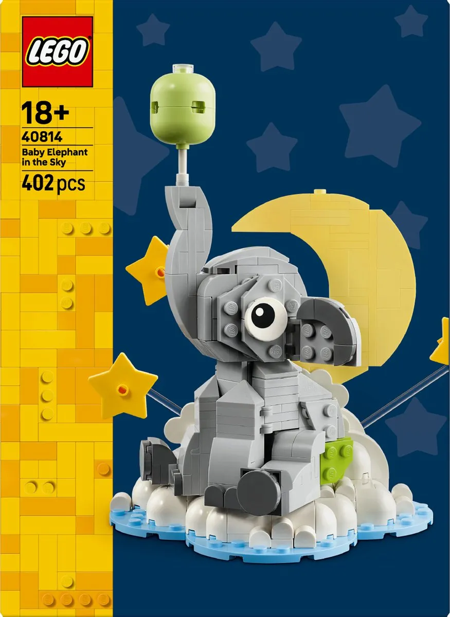 LEGO Classic Babyolifantje 402 Delen - Diverse