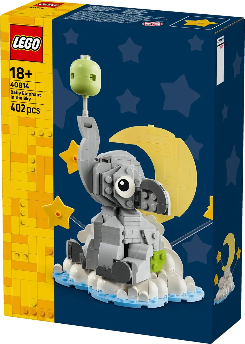 LEGO Classic Babyolifantje 402 Delen - Diverse