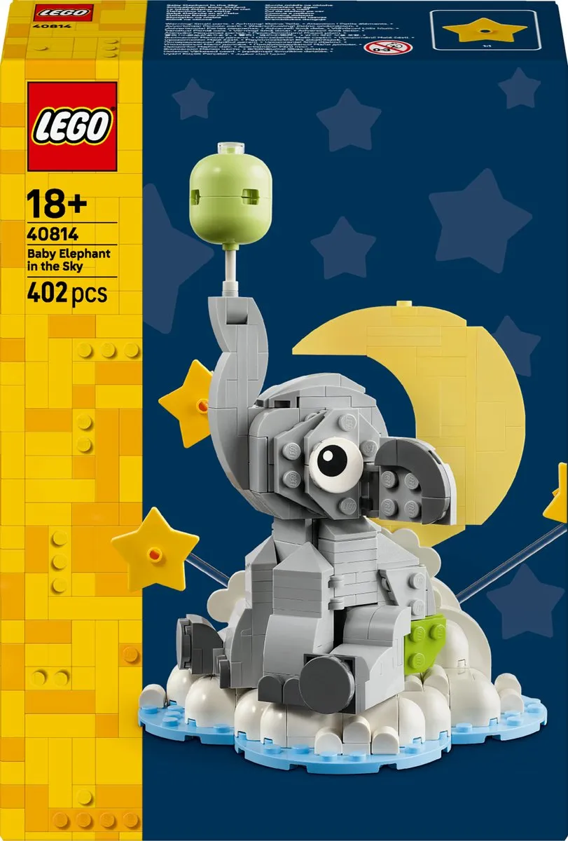 LEGO Classic Babyolifantje 402 Delen - Diverse