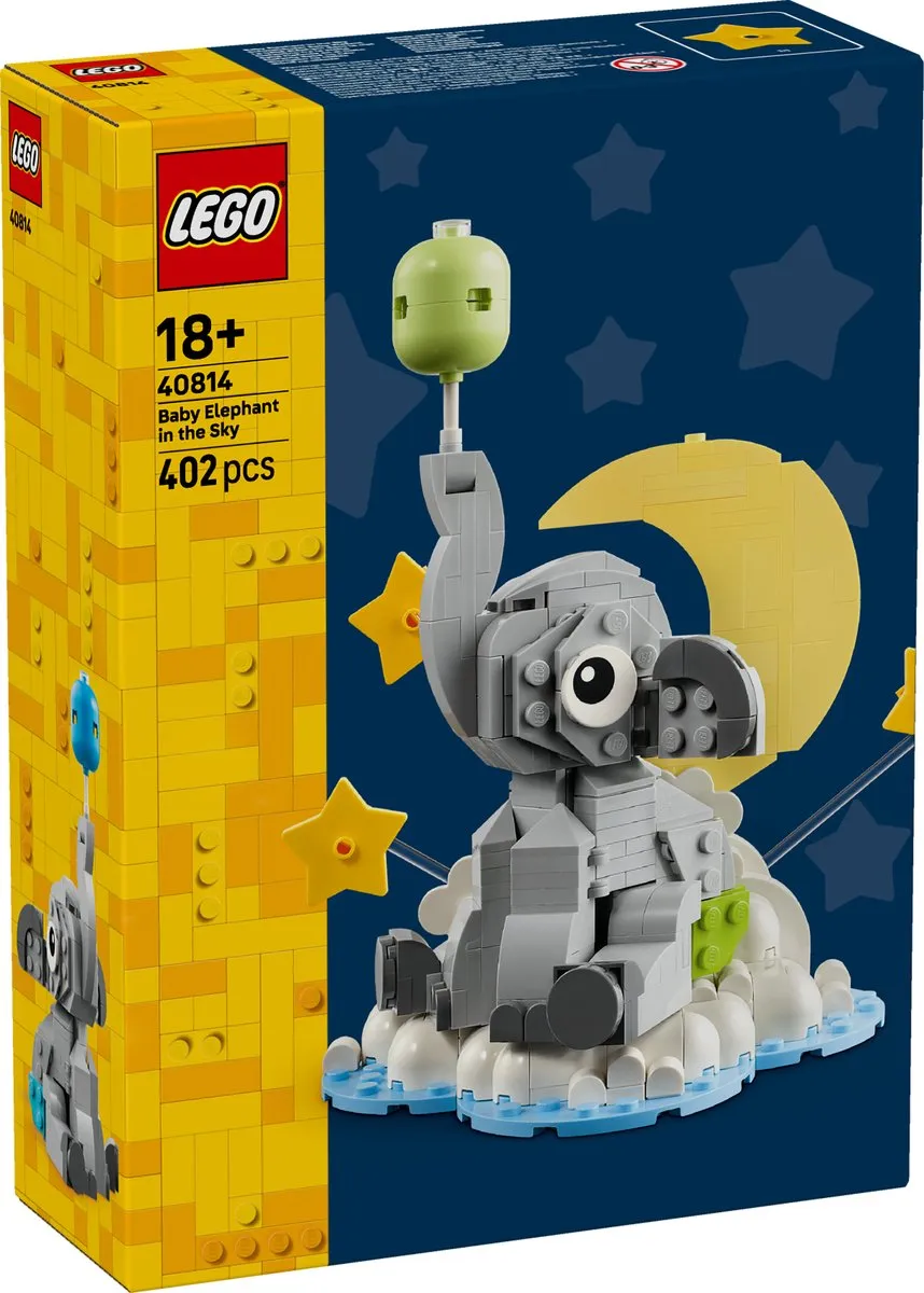 LEGO Classic Babyolifantje 402 Delen - Diverse - afbeelding 6 van 6