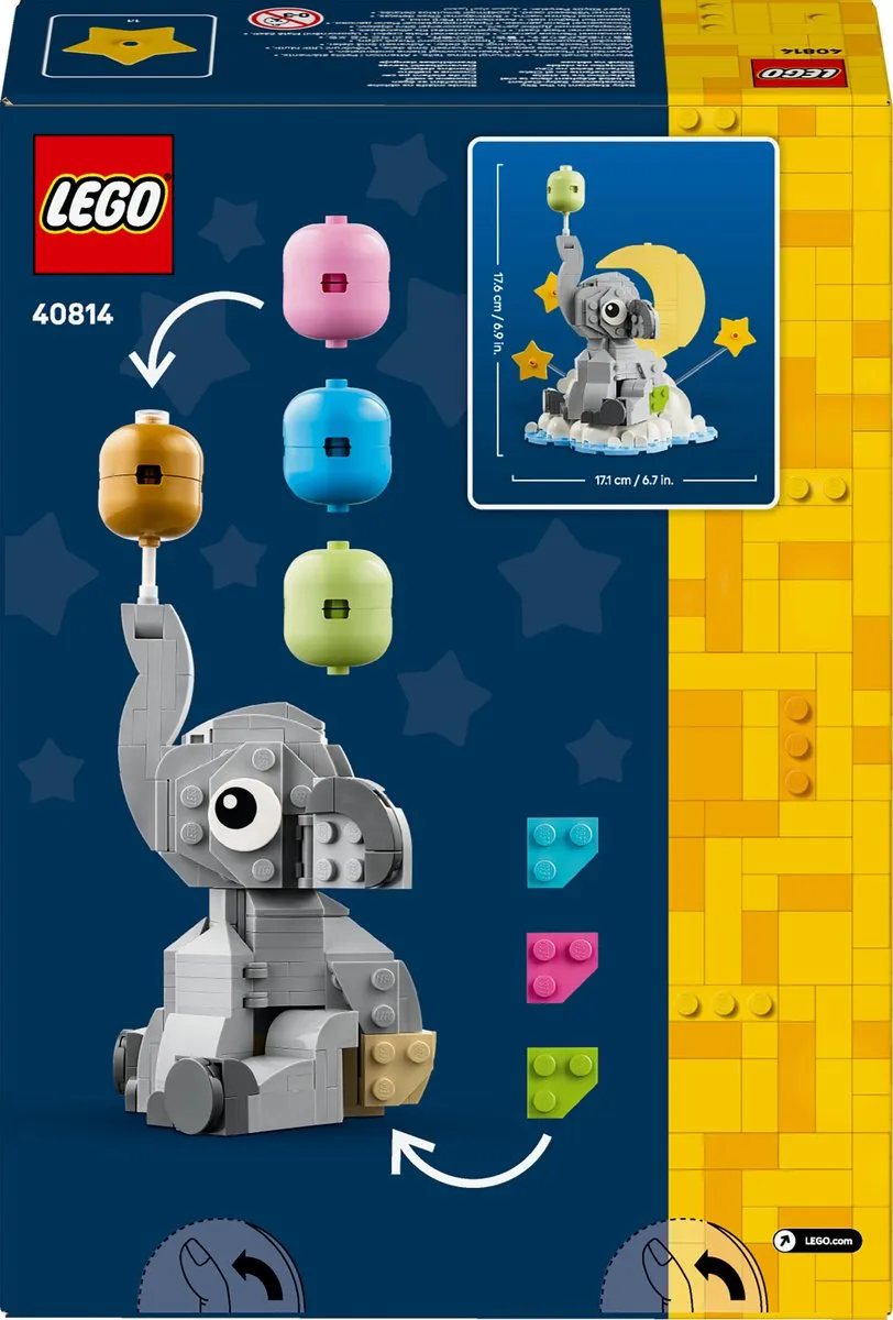 LEGO Classic Babyolifantje 402 Delen - Diverse
