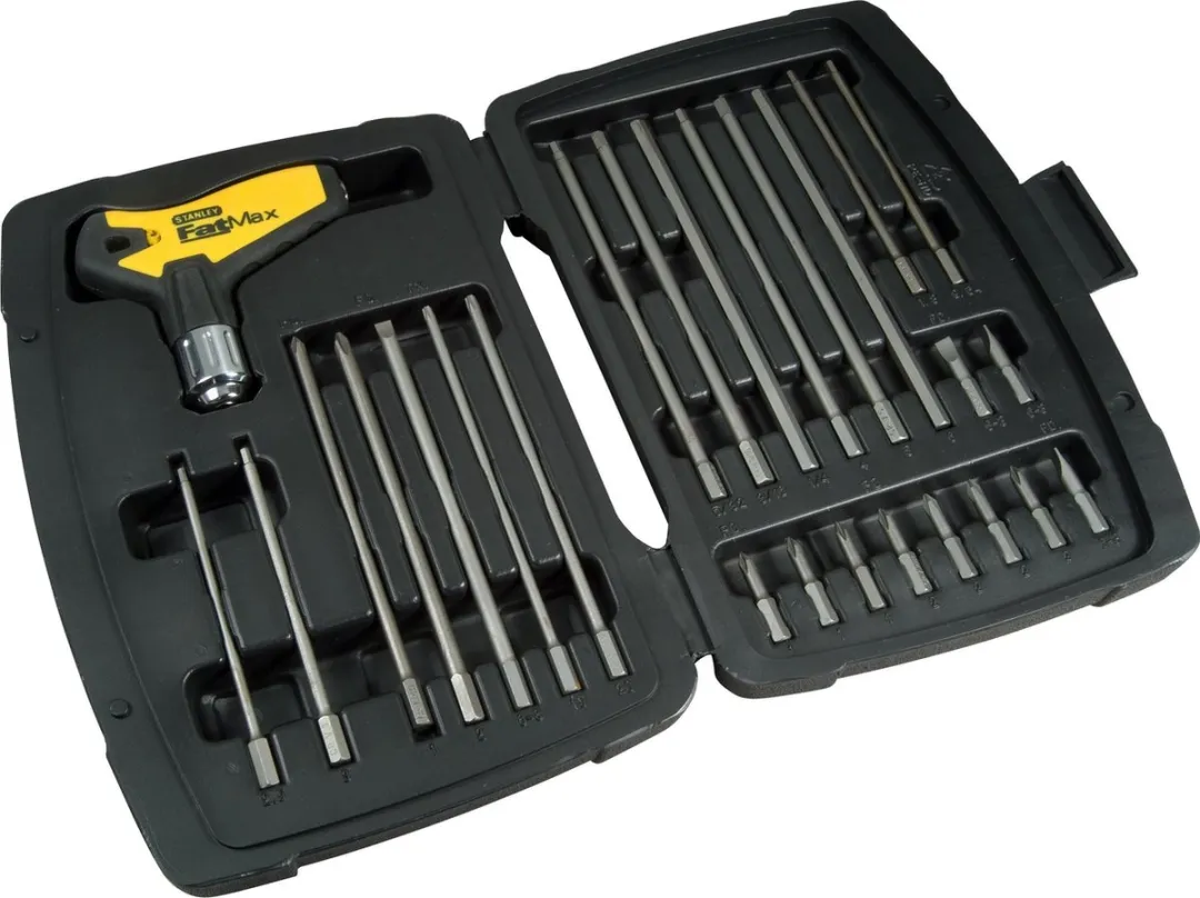 Stanley FatMax Stiftsleutelset 27-delig Pistoolgreep - Zwart/Geel