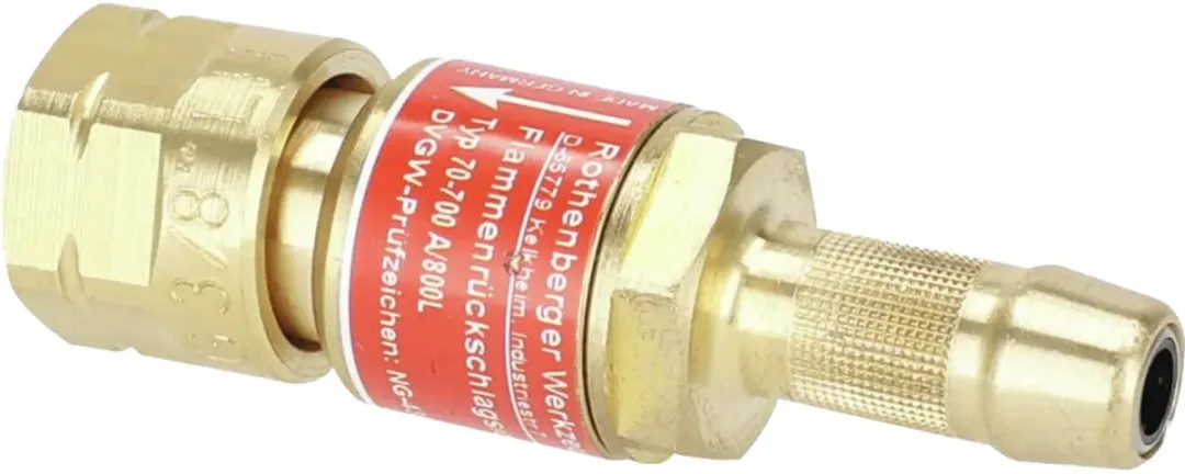 Rothenberger Vlamterugslagbeveiliging Acetyleen 9mm