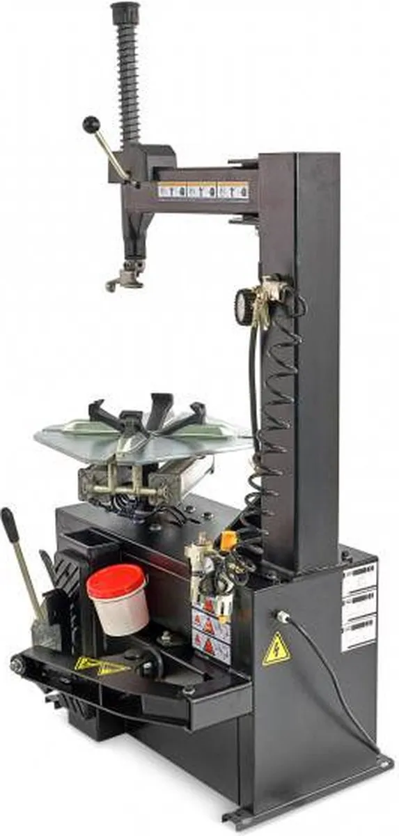 HBM PROFI Bandendemonteermachine met Boorhamer
