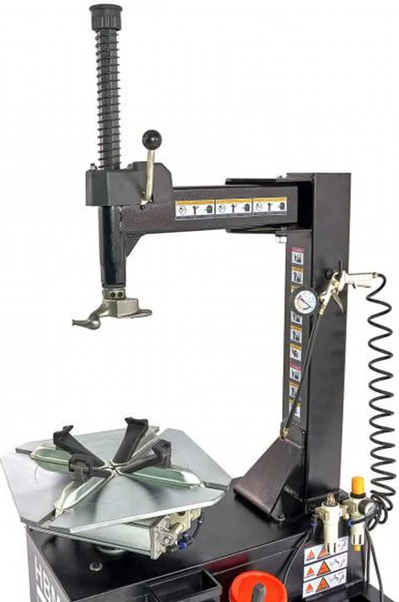 HBM PROFI Bandendemonteermachine met Boorhamer