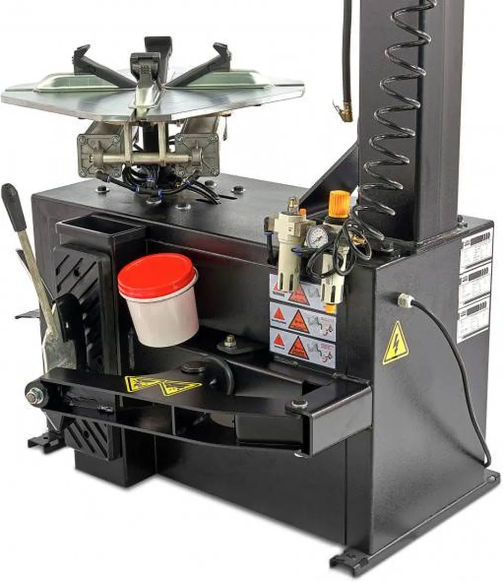 HBM PROFI Bandendemonteermachine met Boorhamer