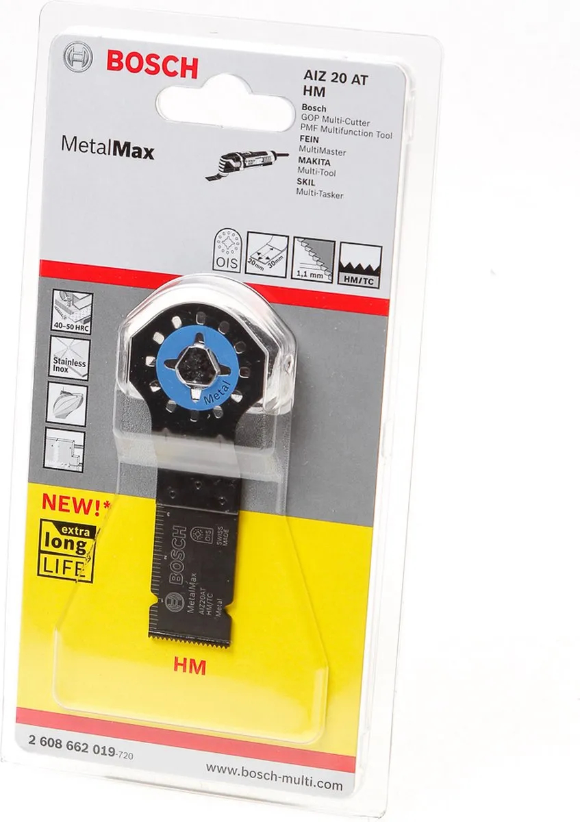 Bosch HM AIZ 20 AT Invalzaagblad Metaal