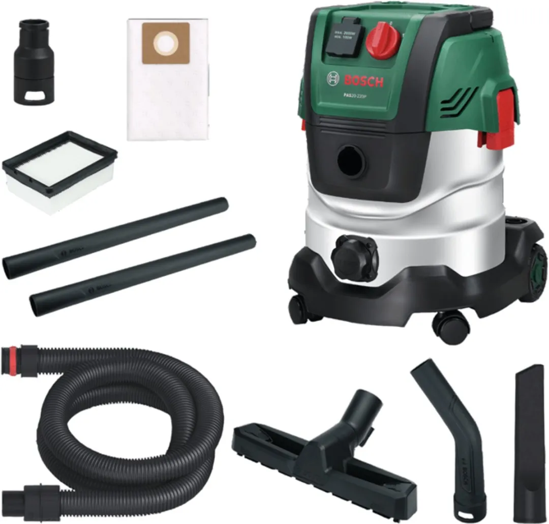 Bosch PAS 20-220PRS Universele Stofzuiger 1300W - 20L Tank