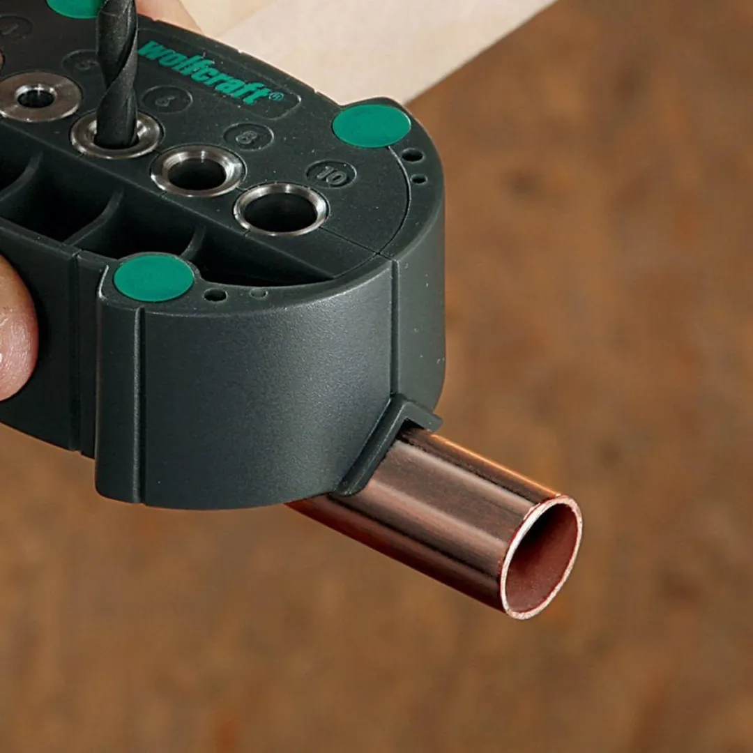 Wolfcraft Universele Boorset 6-delig 1000000 - Metaal