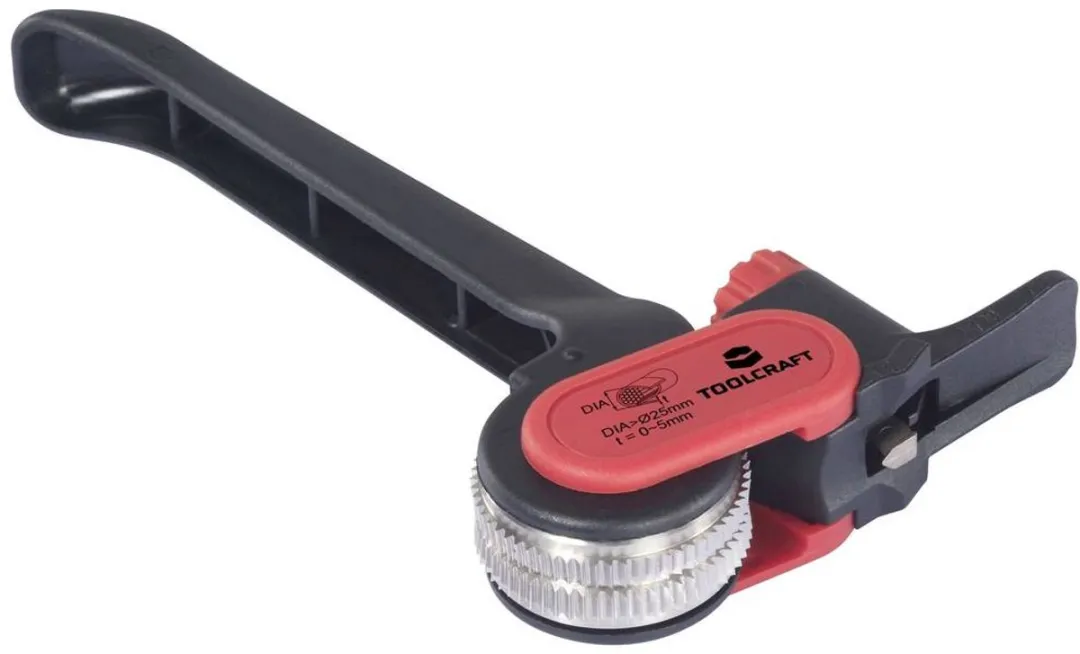 TOOLCRAFT TO-9658965 Ratel-kabelsnijder 25mm - Metaal