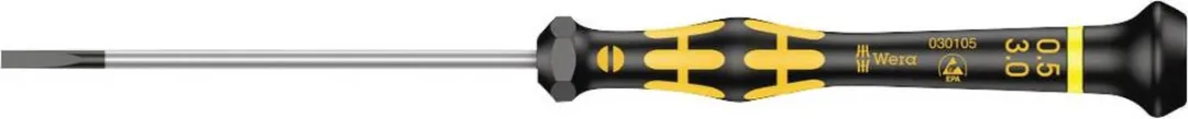 Wera Micro Gleuf Schroevendraaier 0.50x3.0x80mm