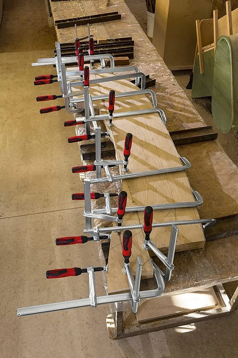 Bessey GTR16S6H Geheel stalen tafelklem - Hefboomgreep