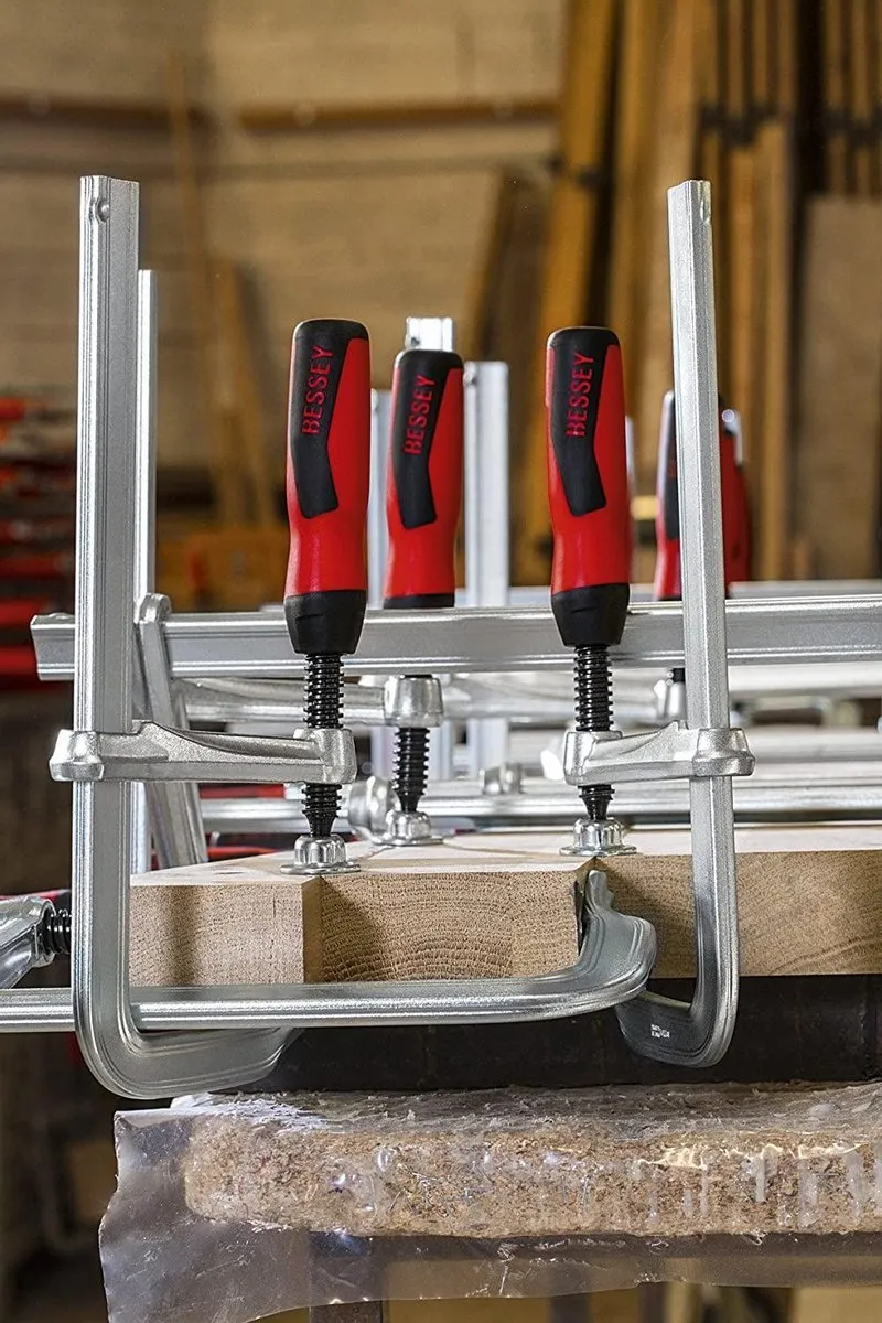 Bessey GTR16S6H Geheel stalen tafelklem - Hefboomgreep