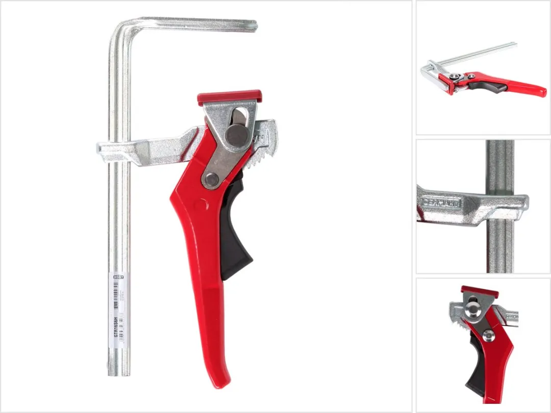 Bessey GTR16S6H Geheel stalen tafelklem - Hefboomgreep