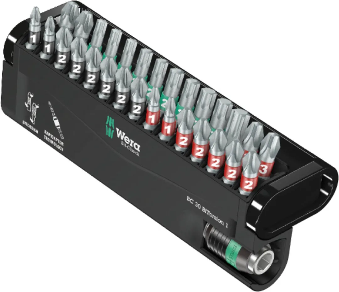 Wera 5057430001 Bit-Check BiTorsion Bitset 30-delig