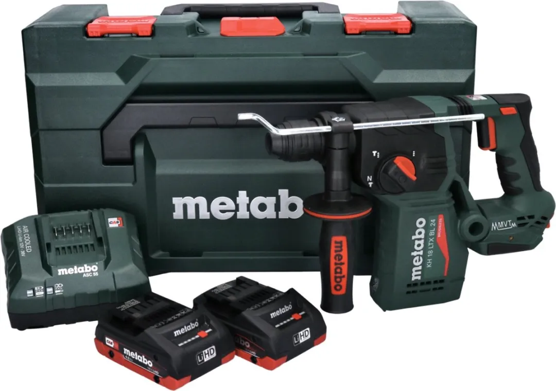 Metabo KH 18 LTX 24 BL Accu Combihamer - 2x Accu
