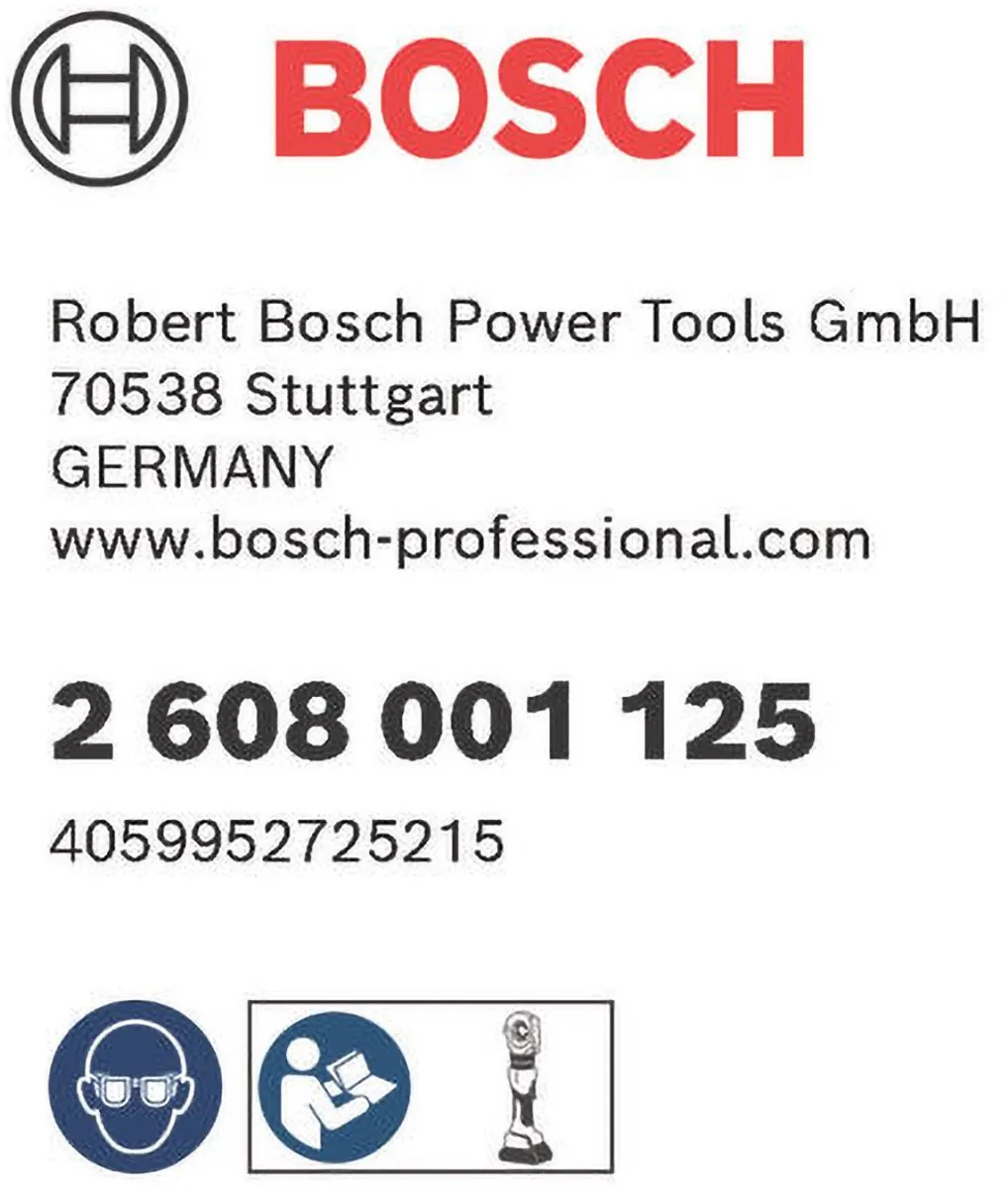 Bosch PRO Krimptang E25 CU 25mm² - 1x