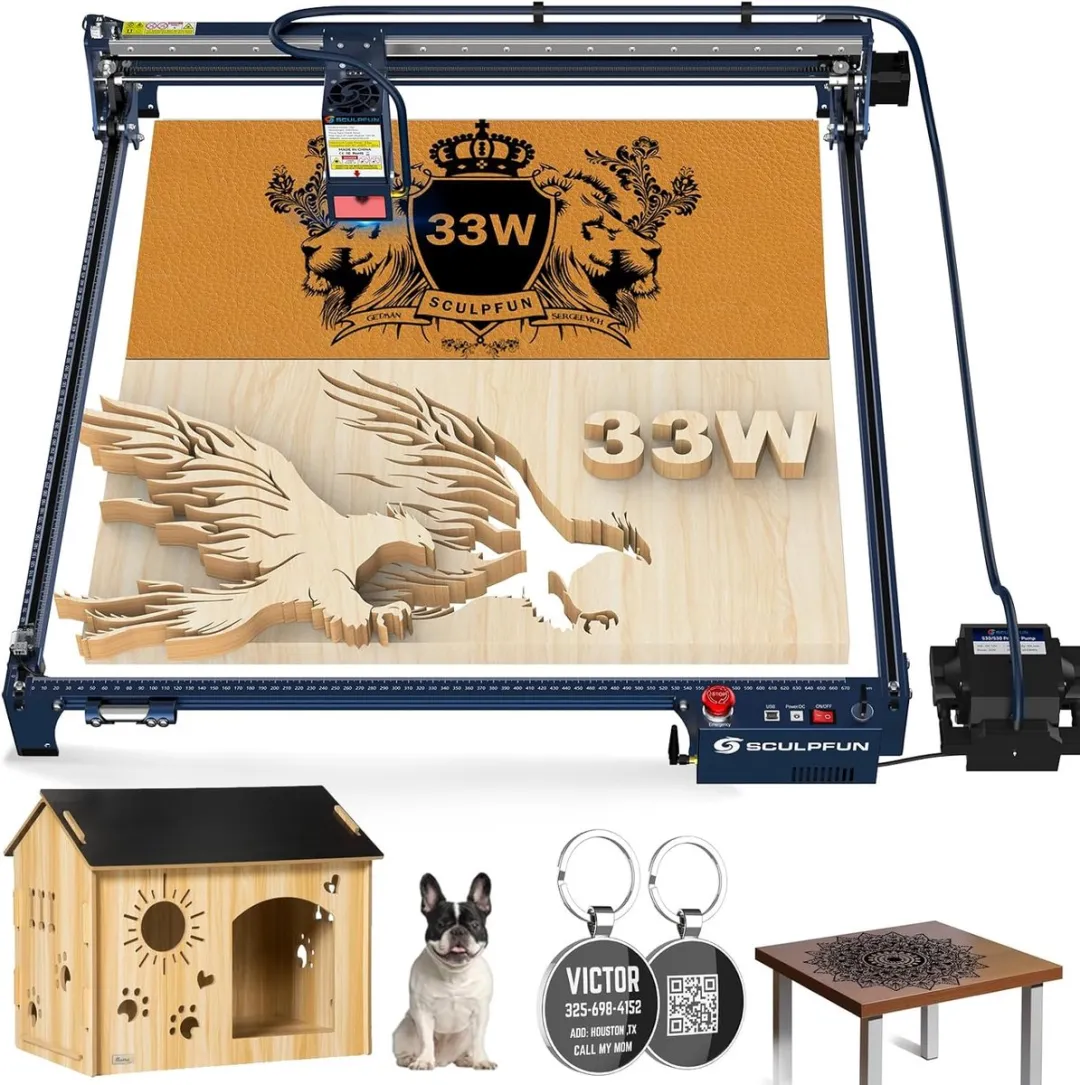 Sculpfun S30 Ultra 33W Lasergraveermachine