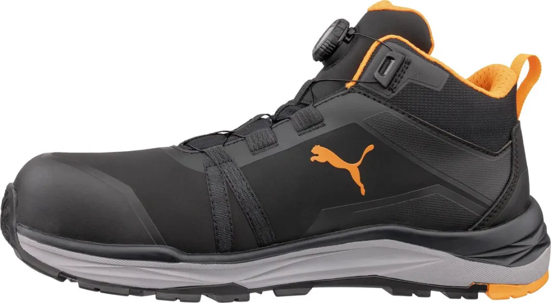 PUMA Kanyon Disc Hoog S3S ESD HRO SR Werkschoenen - Zwart