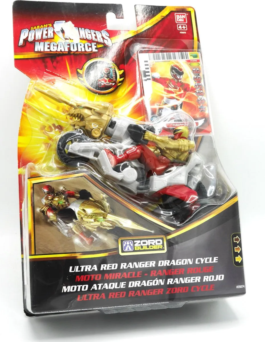 Bandai Namco Power Rangers Zord Cycle