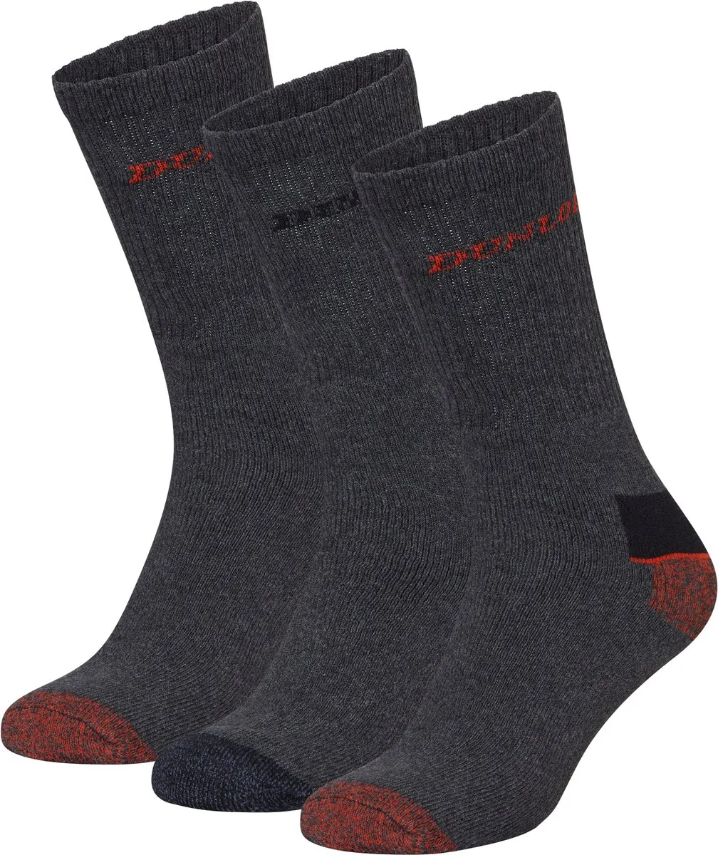 Dunlop Heren Werksokken 3-Pack
